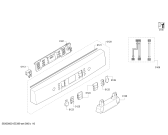 Схема №4 SMS53A02GB с изображением Панель управления для посудомойки Bosch 00705364