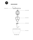 Схема №1 QD604HS0/6R0 с изображением Мини-ручка для кухонного комбайна Moulinex MS-650188