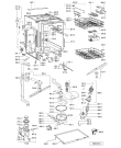 Схема №2 ADP 4546 WH с изображением Панель для посудомоечной машины Whirlpool 481245373318