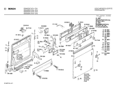 Схема №2 SMI4026CH с изображением Панель для посудомоечной машины Bosch 00270158
