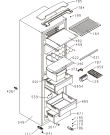 Схема №1 BK56BK (157426, HZDS2526) с изображением Дверка для холодильной камеры Gorenje 158290