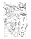 Схема №1 GSI 5896/1 CTW-IN с изображением Панель для электропосудомоечной машины Whirlpool 481245371049