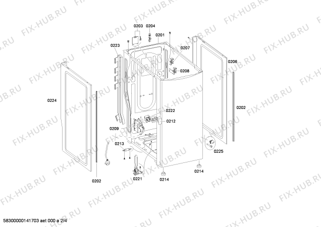 Схема №3 WP08R122IT с изображением Панель управления для стиралки Siemens 00676385