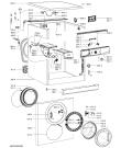 Схема №2 AWP 095 с изображением Модуль (плата) для стиралки Whirlpool 481010417383