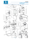 Схема №1 BCO130 с изображением Контейнер для воды для электрокофеварки DELONGHI 5332184000