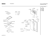 Схема №1 KSV25640 с изображением Дверь для холодильной камеры Bosch 00218590