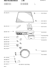 Схема №1 LAV605 W с изображением Переключатель для стиралки Aeg 8996452412019