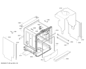 Схема №2 SMU58L02SK SilencePlus с изображением Панель управления для посудомойки Bosch 00744024