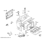 Схема №4 HSG343050R с изображением Кабель для плиты (духовки) Bosch 00498678
