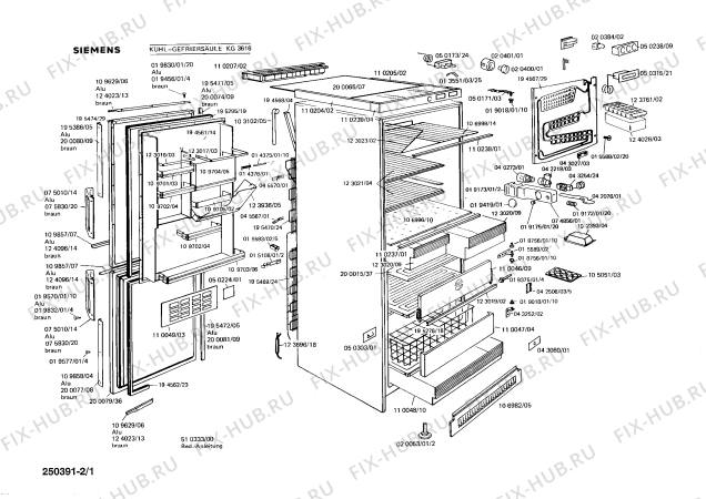 Схема №2 KG365616 с изображением Термометер для холодильника Siemens 00050315