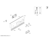 Схема №4 SPS53E06RU с изображением Силовой модуль запрограммированный для электропосудомоечной машины Bosch 00755220