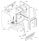 Схема №2 FAV2403 с изображением Ящик (корзина) для посудомоечной машины Aeg 1529865352
