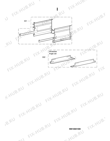 Схема №4 ST 7305 с изображением Дверка для плиты (духовки) Whirlpool 480121103339