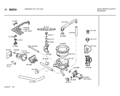 Схема №3 SMS2602TC с изображением Корзина для посуды для посудомойки Bosch 00213855