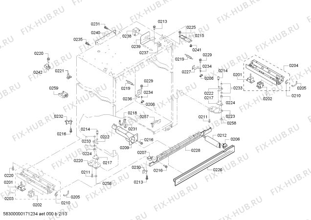 Схема №8 KBUIT4855E с изображением Кнопка Bosch 00618053