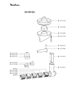 Схема №2 AA144BF(2) с изображением Другое для электромясорубки Moulinex MS-4775047