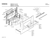 Схема №3 HB66E25 с изображением Панель управления для плиты (духовки) Siemens 00369517