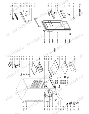 Схема №1 ART 473/3 с изображением Другое для холодильника Whirlpool 481221538023