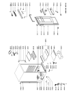 Схема №1 ARC 1738 с изображением Часть корпуса для холодильника Whirlpool 481240448914