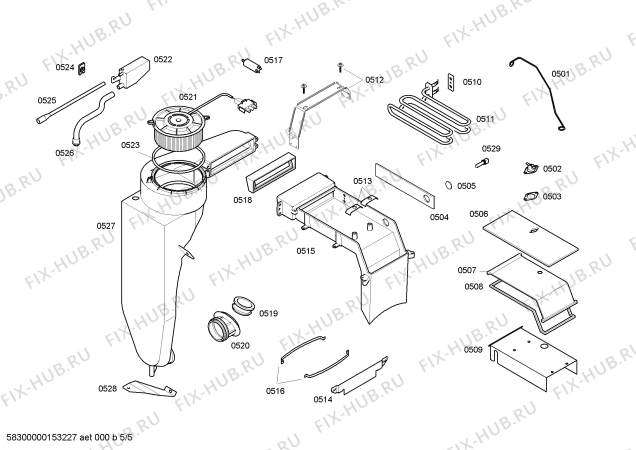 Схема №3 3TW54120X с изображением Панель управления для стиралки Bosch 00702878