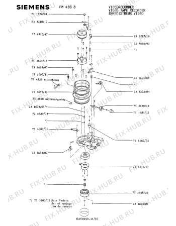 Схема №8 FM4888 с изображением Интегрированный контур для телевизора Siemens 00733232