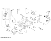 Схема №1 SX65L084EU с изображением Передняя панель для посудомойки Siemens 00754177