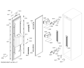 Схема №5 RF463301 Gaggenau с изображением Панель для холодильника Bosch 11004367