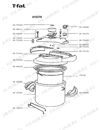 T-Fal 410376 - Pressure Cooker 