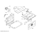 Схема №2 HB330540 с изображением Панель управления для духового шкафа Siemens 00437421