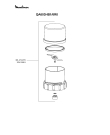 Схема №3 QA601H32/6R0 с изображением Резак для кухонного измельчителя Moulinex MS-650200