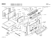 Схема №3 HEN68S0 с изображением Панель управления для духового шкафа Bosch 00360726