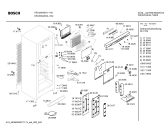 Схема №2 KSU36665 с изображением Дверь для холодильной камеры Bosch 00471105