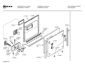 Схема №2 S4456B3 Art:SI650B с изображением Вкладыш в панель для посудомойки Bosch 00362359