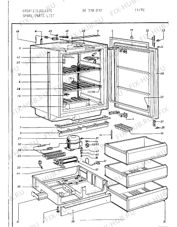 Схема №5 IK378112 с изображением Внутренняя дверь для холодильника Bosch 00211849