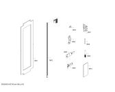 Схема №5 T30BB810SS с изображением Кнопка для холодильника Bosch 00623717