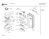 Схема №3 K6855X4 с изображением Дверь для холодильника Bosch 00235582