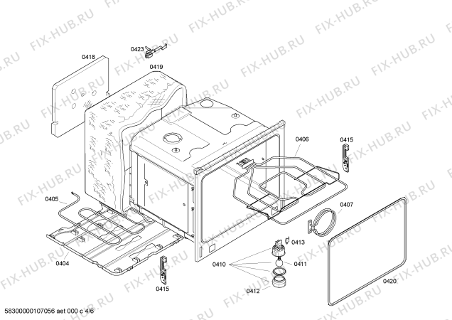 Схема №4 E1122N0 MEGA 1122N с изображением Ручка конфорки для плиты (духовки) Bosch 00424187