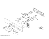 Схема №4 HBCKBB16 с изображением Панель управления для духового шкафа Bosch 00445960