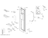 Схема №2 KAD62S50SD с изображением Крышка для холодильника Bosch 00653197