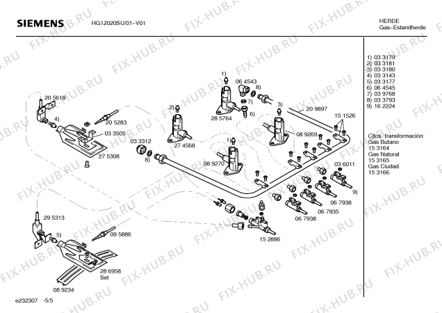 Схема №5 HG12020SU с изображением Панель для электропечи Siemens 00297549