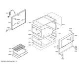 Схема №2 HSK13K31NF STYLE II BCO GN 220V с изображением Патрубок для электропечи Bosch 00475352