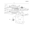 Схема №5 CLH 8482 R SCHWARZ с изображением Переключатель для электропечи Whirlpool 482000018385