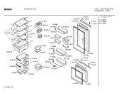 Схема №1 KIE32D1 с изображением Поднос для холодильной камеры Bosch 00362293