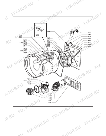 Схема №2 0312 86A 15330 - 86A с изображением Прокладка для сушильной машины Whirlpool 482000007787