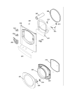 Схема №2 TVM560G (F054561) с изображением Декоративная панель для стиралки Indesit C00264306