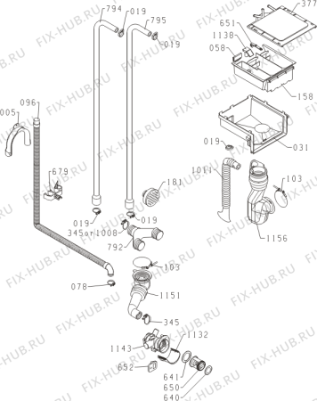 Взрыв-схема стиральной машины Gorenje W62Y2/SRI (561603, PS10/11084) - Схема узла 06