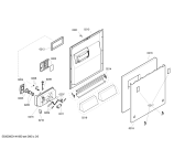 Схема №3 SGI33E05TR с изображением Передняя панель для посудомоечной машины Bosch 00670599