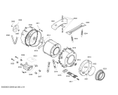 Схема №2 WM14A110EE A14.11 с изображением Барабан для стиралки Bosch 00479786