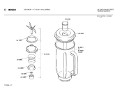 Схема №1 0712021100 MX1/MUM6 с изображением Миксер для электрокомбайна Bosch 00083621