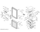 Схема №3 3KSB6805 с изображением Ручка двери для холодильника Bosch 00656723